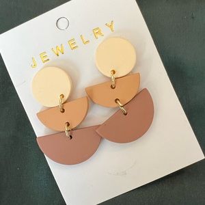 Boho statement earrings